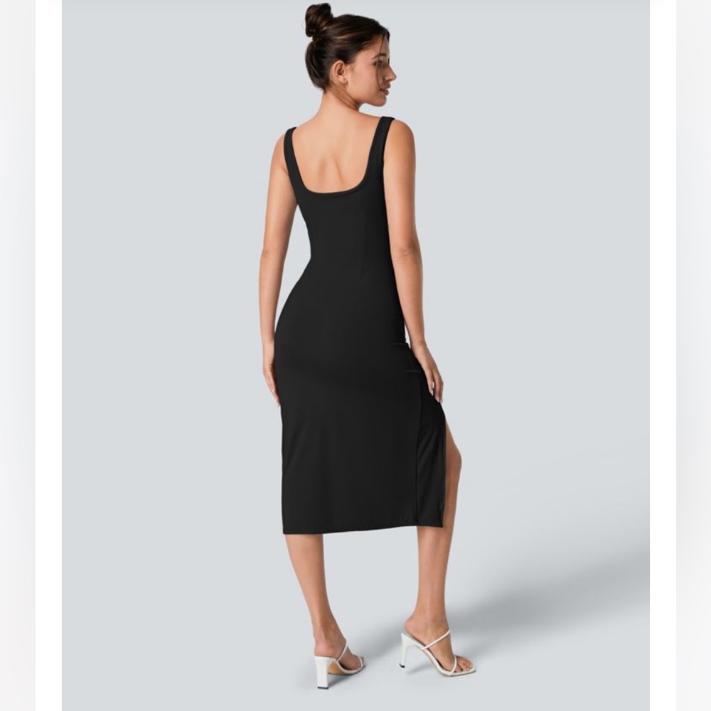 Halara Softlyzero Airy Square Neck Backless Corse… - image 2